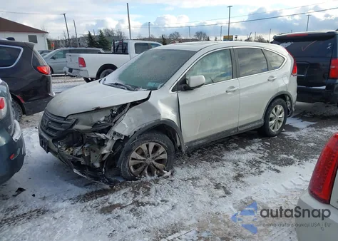 2014 Honda Cr-V Ex from USA, damaged, VIN 5J6RM4H58EL120194